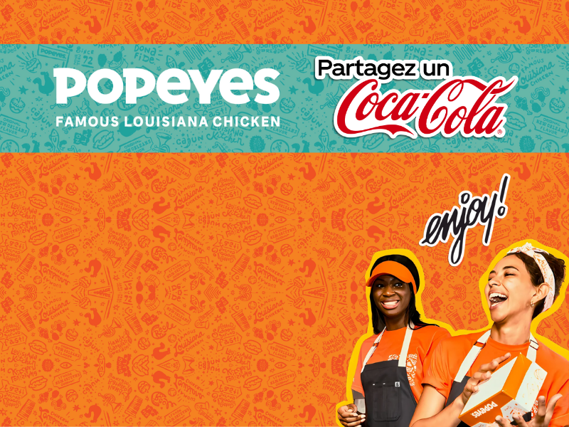 FRANCE - CCEP - POPEYES