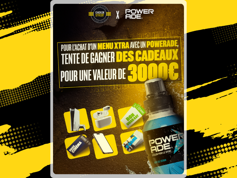ChickenStreet x Powerade