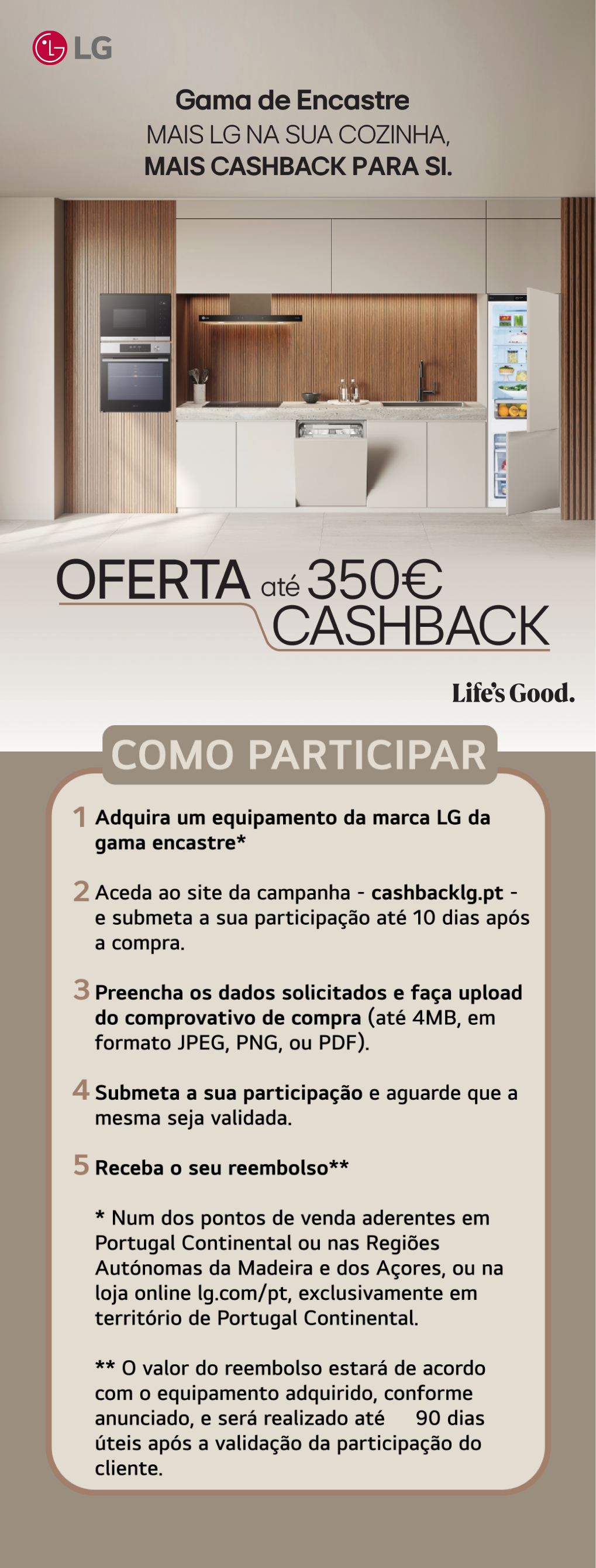 LG 2026 Encastre | CashBack