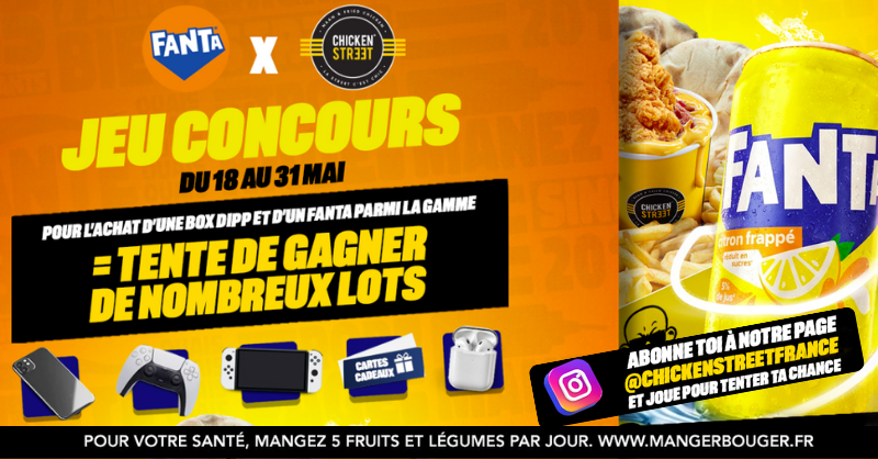 FRANCE - FANTA x CHICKEN STREET